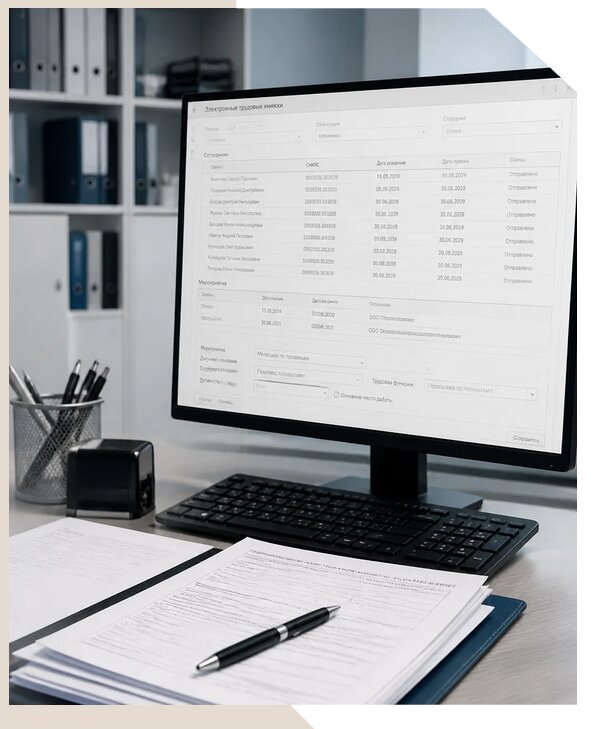 Ведение электронных трудовых книжек для бизнеса в Видном